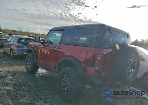 2021 Ford Bronco Base from USA, damaged, VIN 1FMDE5CH5MLB01133